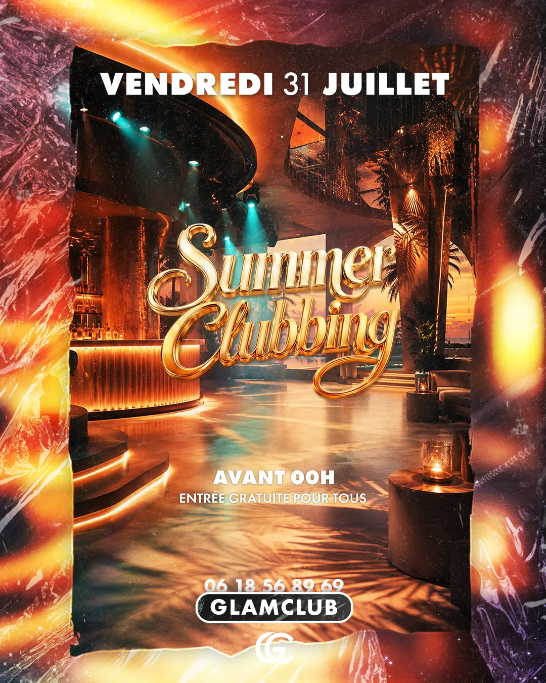 Affiche de la soirée SUMMER CLUBBING ☀️